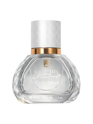 Abdul Samad Al Qurashi Body Musk Limited Edition bottle