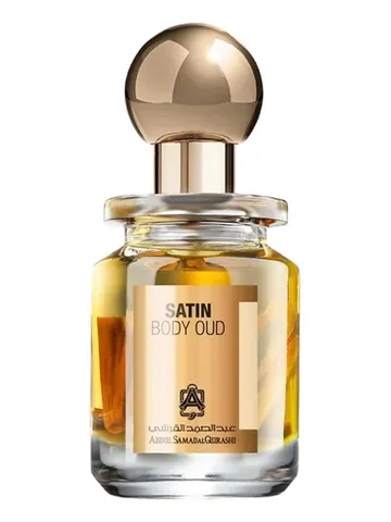 Abdul Samad Al Qurashi Satin Body Oud bottle