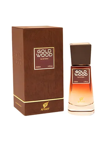 Afnan Gold Wood bottle