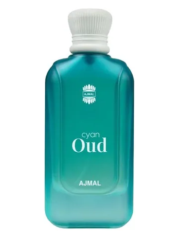 Ajmal Cyan Oud bottle