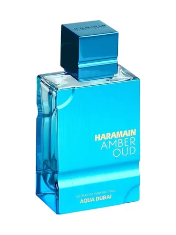 Al Haramain Perfumes Amber Oud Aqua Dubai bottle