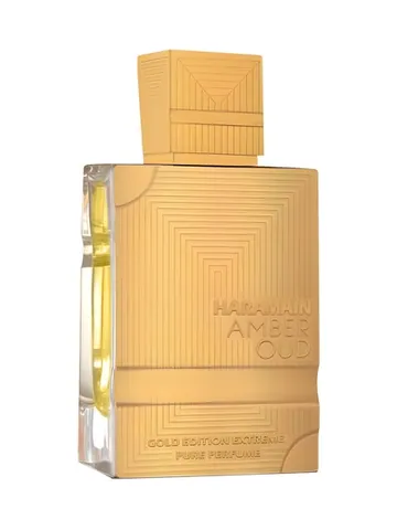 Al Haramain Perfumes Amber Oud Gold Edition Extreme Pure Perfume bottle