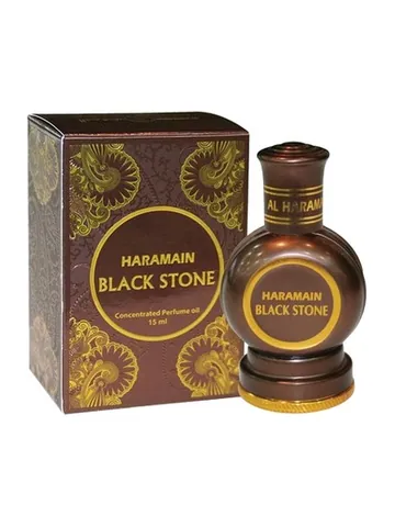 Al Haramain Perfumes Black Stone bottle