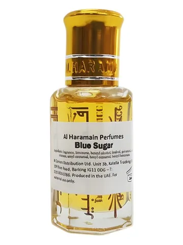 Al Haramain Perfumes Blue Sugar bottle