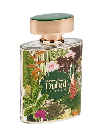 Al Haramain Perfumes Green Dubai bottle