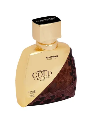 Al Haramain Perfumes Haramain Gold Crystal Oudh bottle