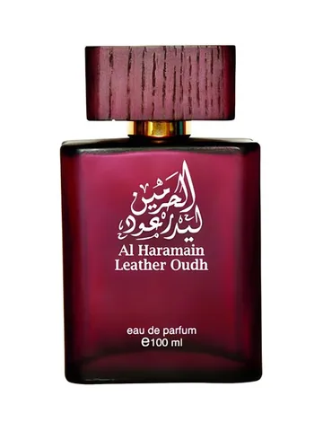 Al Haramain Perfumes Leather Oudh bottle