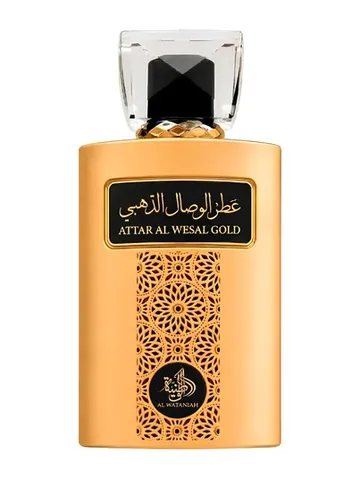 Al Wataniah Attar Al Wesal Gold bottle