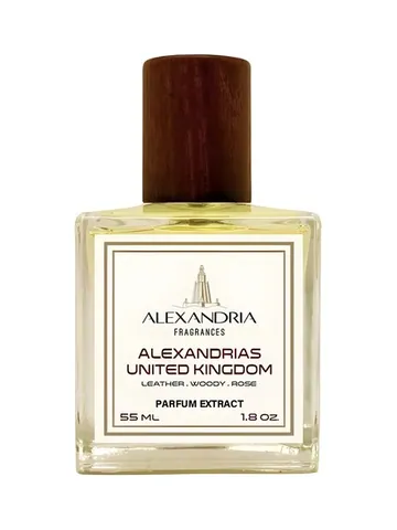 Alexandria Fragrances Alexandria's United Kingdom bottle
