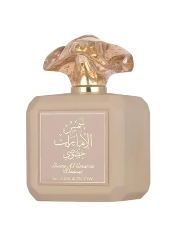 Ard Al Zaafaran Shams Al Emarat Khususi Glaze & Glow bottle