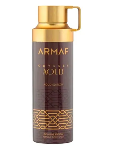 Armaf Odyssey Aoud Body Mist bottle