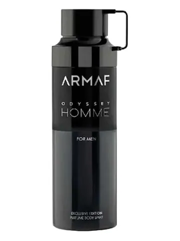 Armaf Odyssey Homme Body Mist bottle