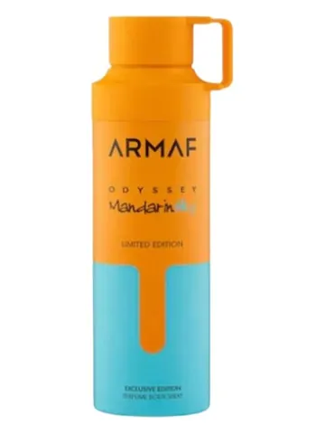 Armaf Odyssey Mandarin Sky Body Mist bottle