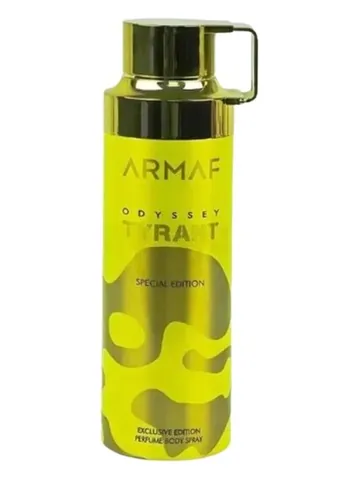 Armaf Odyssey Tyrant Body Mist bottle