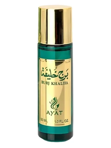 Ayat Perfumes Burj Khalifa bottle