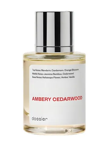 Dossier Ambery Cedarwood bottle