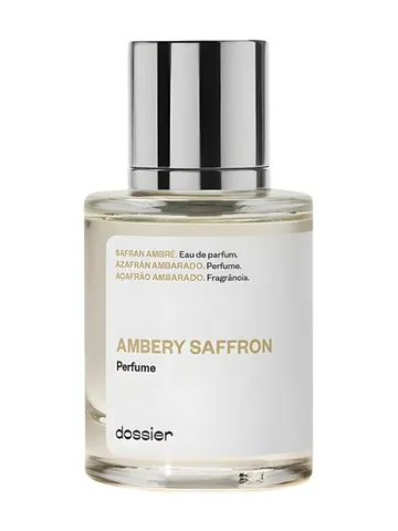Dossier Ambery Saffron bottle