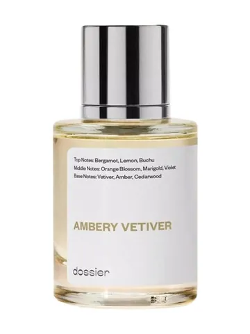 Dossier Ambery Vetiver bottle