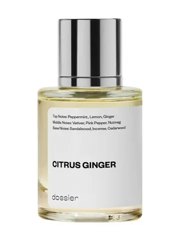 Dossier Citrus Ginger bottle