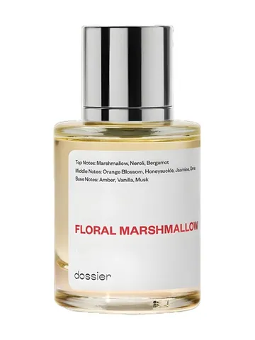 Dossier Floral Marshmallow bottle