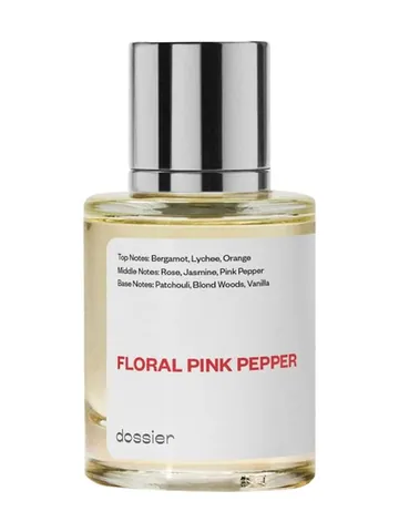 Dossier Floral Pink Pepper bottle