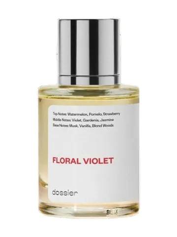Dossier Floral Violet bottle