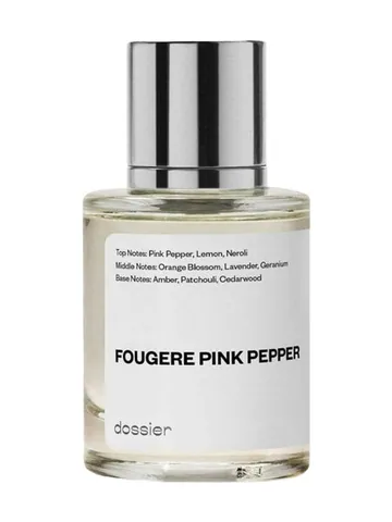 Dossier Fougere Pink Pepper bottle