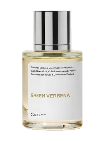Dossier Green Verbena bottle