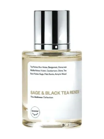 Dossier Sage & Black Tea Renew bottle