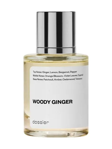 Dossier Woody Ginger bottle