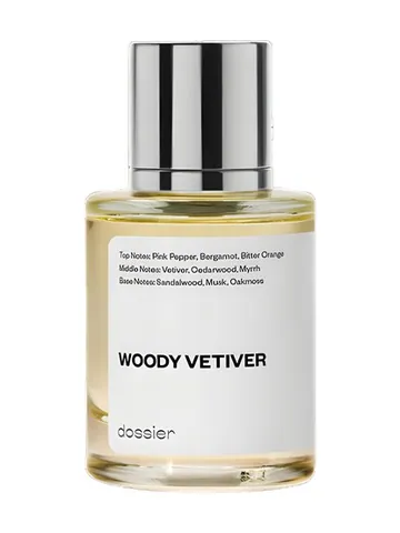 Dossier Woody Vetiver bottle