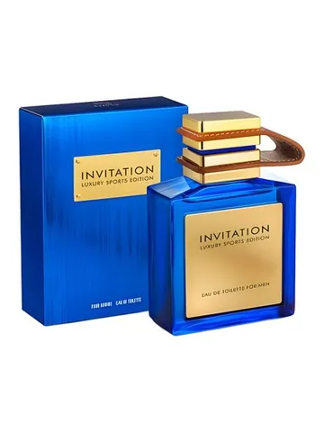 Emper Invitation Blue bottle