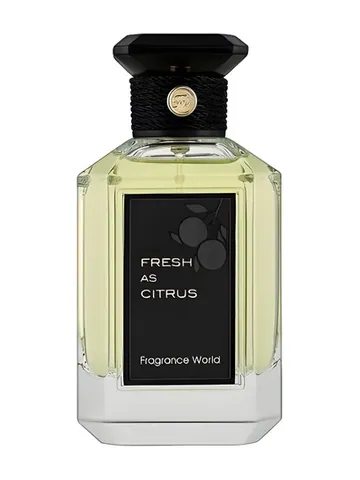 Fragrance World Fresh As Citrus bottle