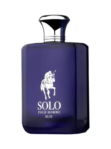 Fragrance World Solo Pour Homme Blue bottle