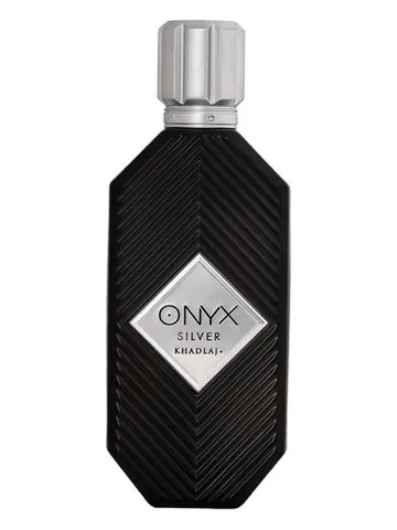 Khadlaj Perfumes Onyx Silver bottle