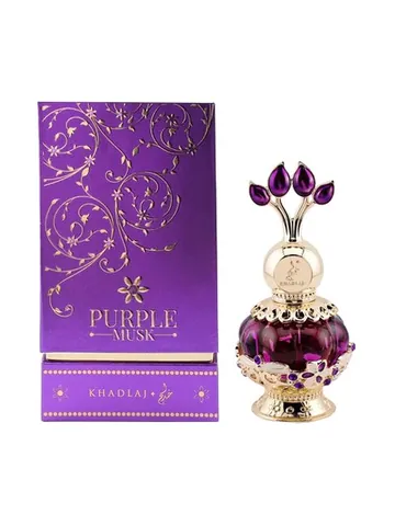Khadlaj Perfumes Purple Musk bottle