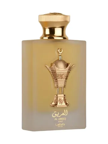 Lattafa Perfumes Al Areeq Gold bottle