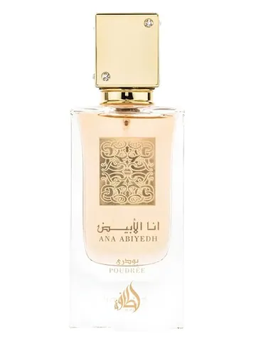 Lattafa Perfumes Ana Abiyedh Poudrée bottle