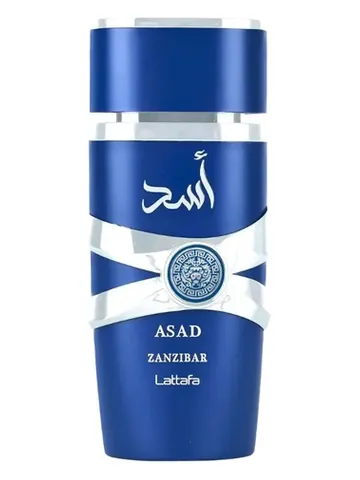Lattafa Perfumes Asad Zanzibar bottle
