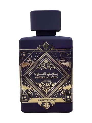 Lattafa Perfumes Bade'e Al Oud Amethyst bottle