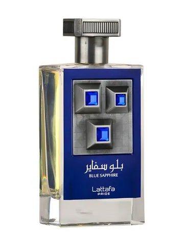 Lattafa Perfumes Blue Sapphire bottle
