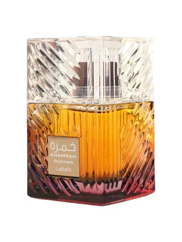 Lattafa Perfumes Khamrah Dukhan bottle