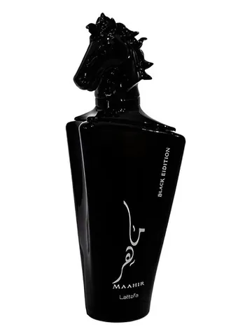 Lattafa Perfumes Maahir Black Edition bottle