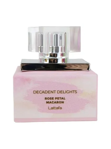 Lattafa Perfumes Rose Petal Macaron bottle