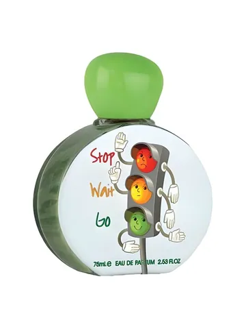 Lattafa Perfumes Stop Wait Go bottle