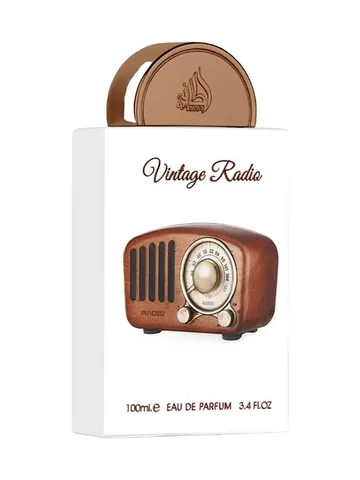Lattafa Perfumes Vintage Radio bottle