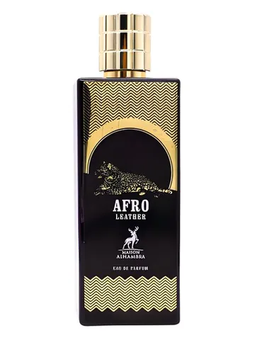 Maison Alhambra Afro Leather bottle