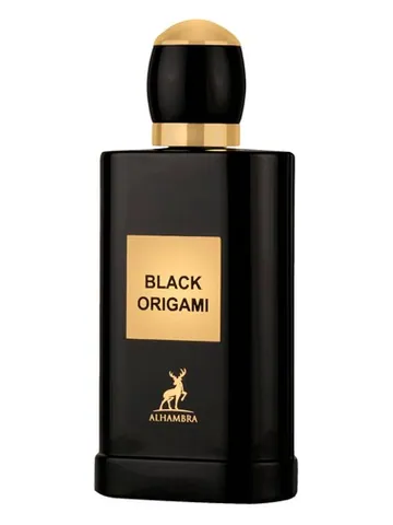 Maison Alhambra Black Origami bottle