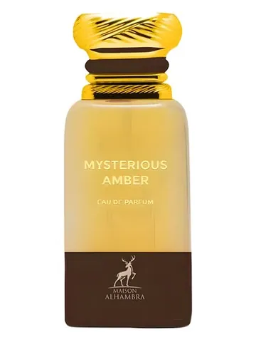 Maison Alhambra Mysterious Amber bottle