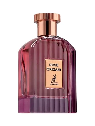 Maison Alhambra Rose Origami bottle